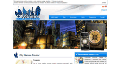 Desktop Screenshot of citygamescreator.com